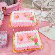 Pastelería La Golosa tartas de comunión rosas