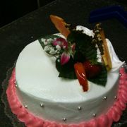 Pastelería La Golosa pastel de boda con flores
