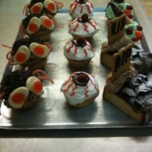 Pastelería La Golosa cupcakes para celebrar Halloween