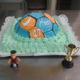 Pastelería La Golosa tarta de fútbol 