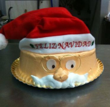 Pastelería La Golosa pastel de Navidad
